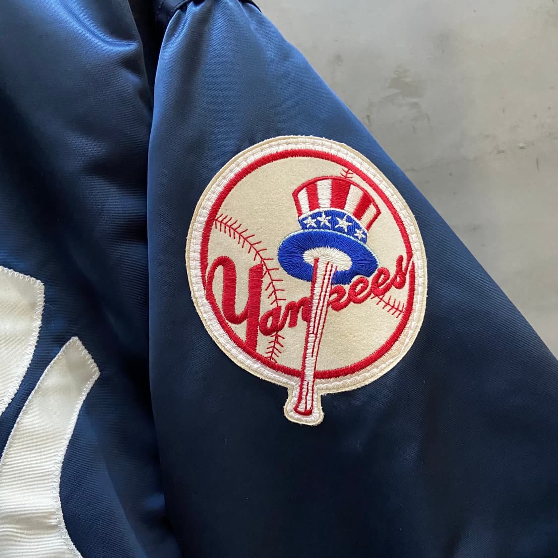 80s 뉴욕 양키즈 펠코 샤틴 재킷 (100) 상품이미지5