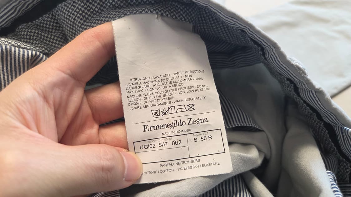 에르메네질도 제냐  스트레치 캐주얼 팬츠  상품이미지7