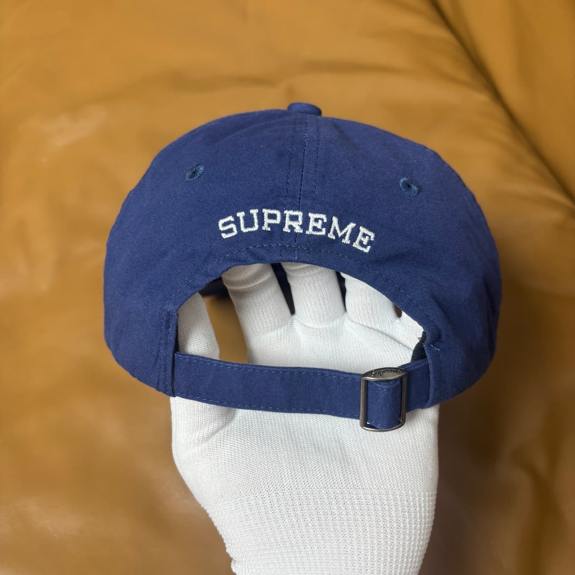슈프림 S로고 6패널 볼캡 모자 20fw 고어텍스 인디고 네이비 상품이미지8