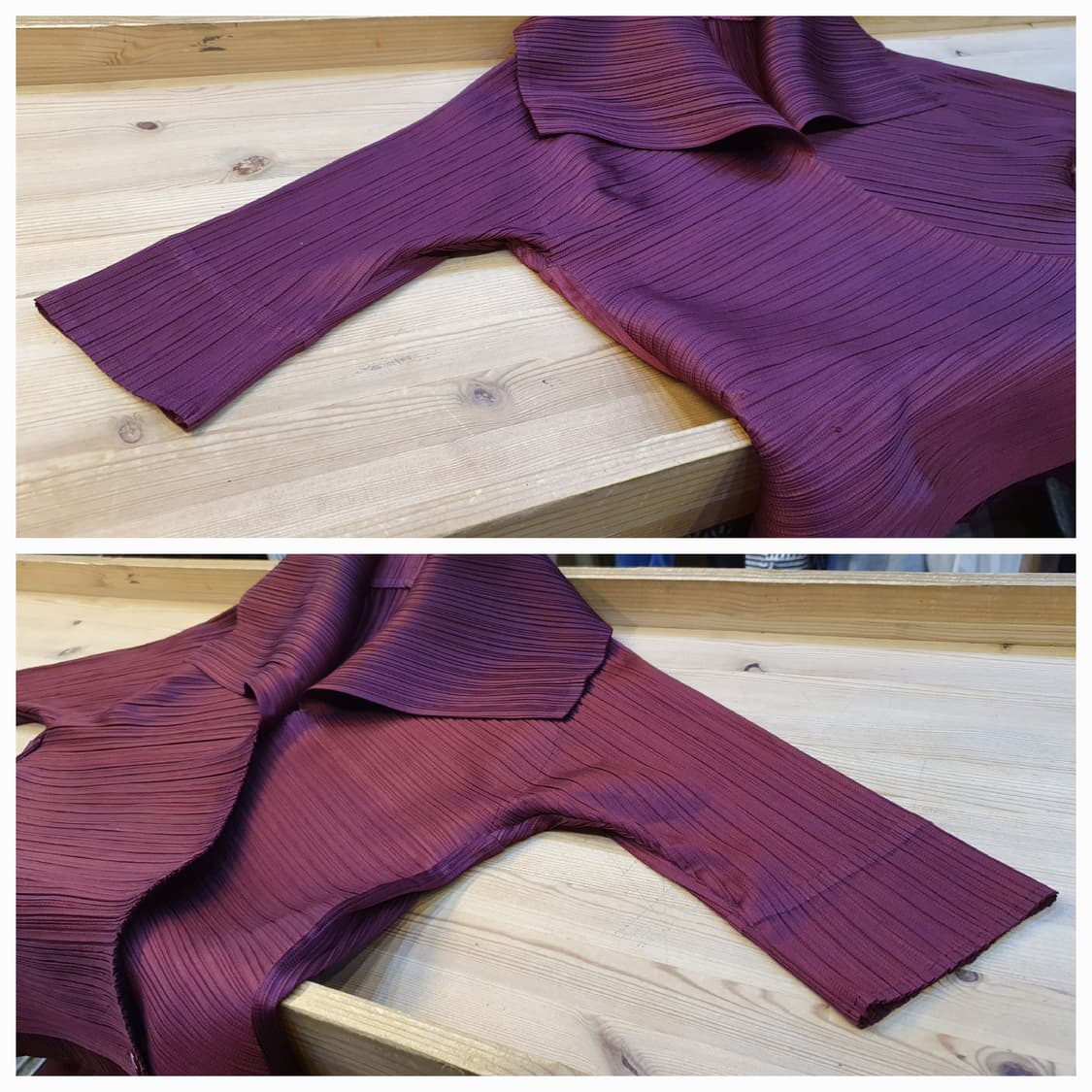 55~77.플리츠모뎃 크롭자켓 상품이미지4