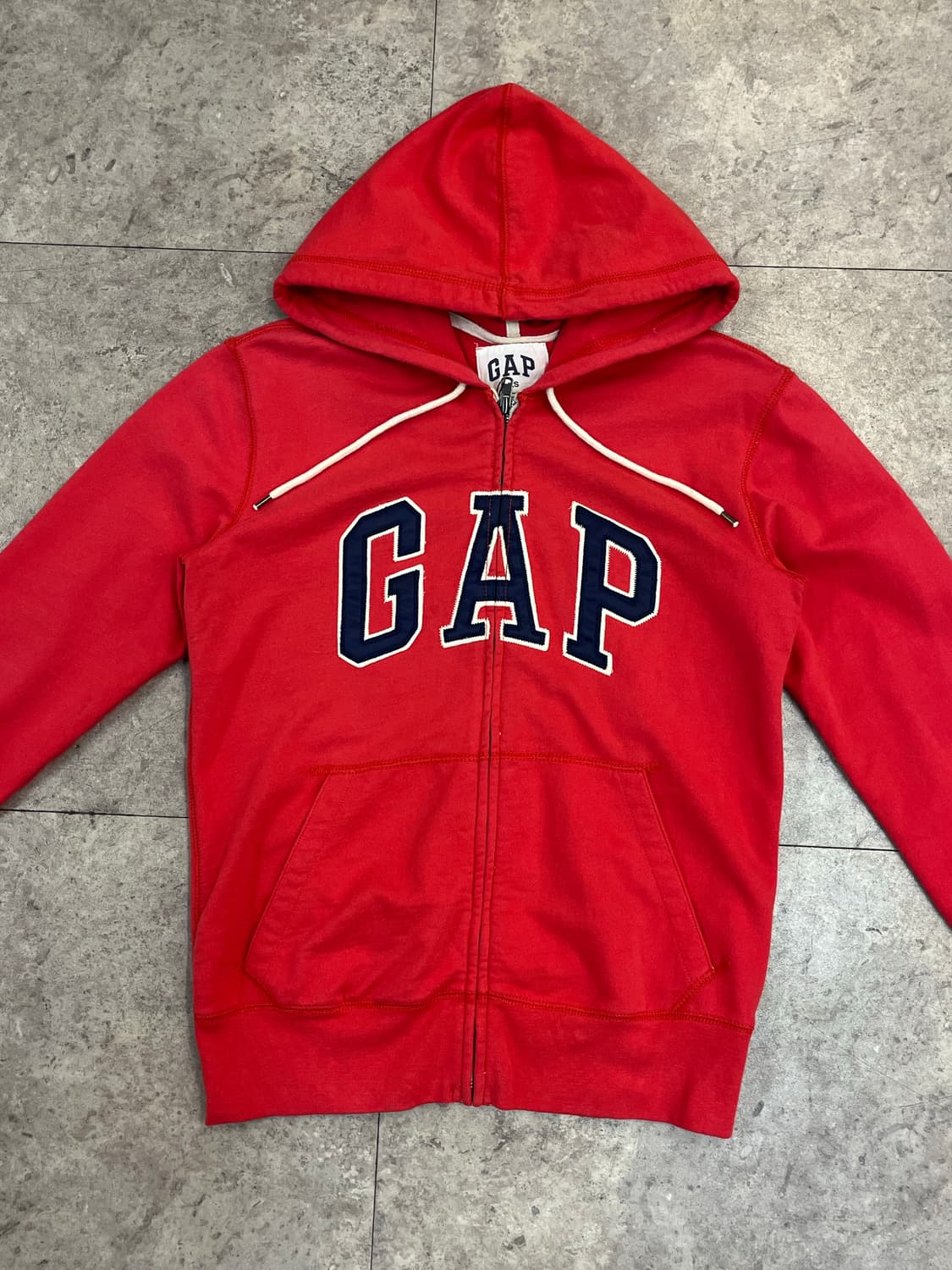 갭 후드집업 코랄 XS #csz3614 상품이미지4