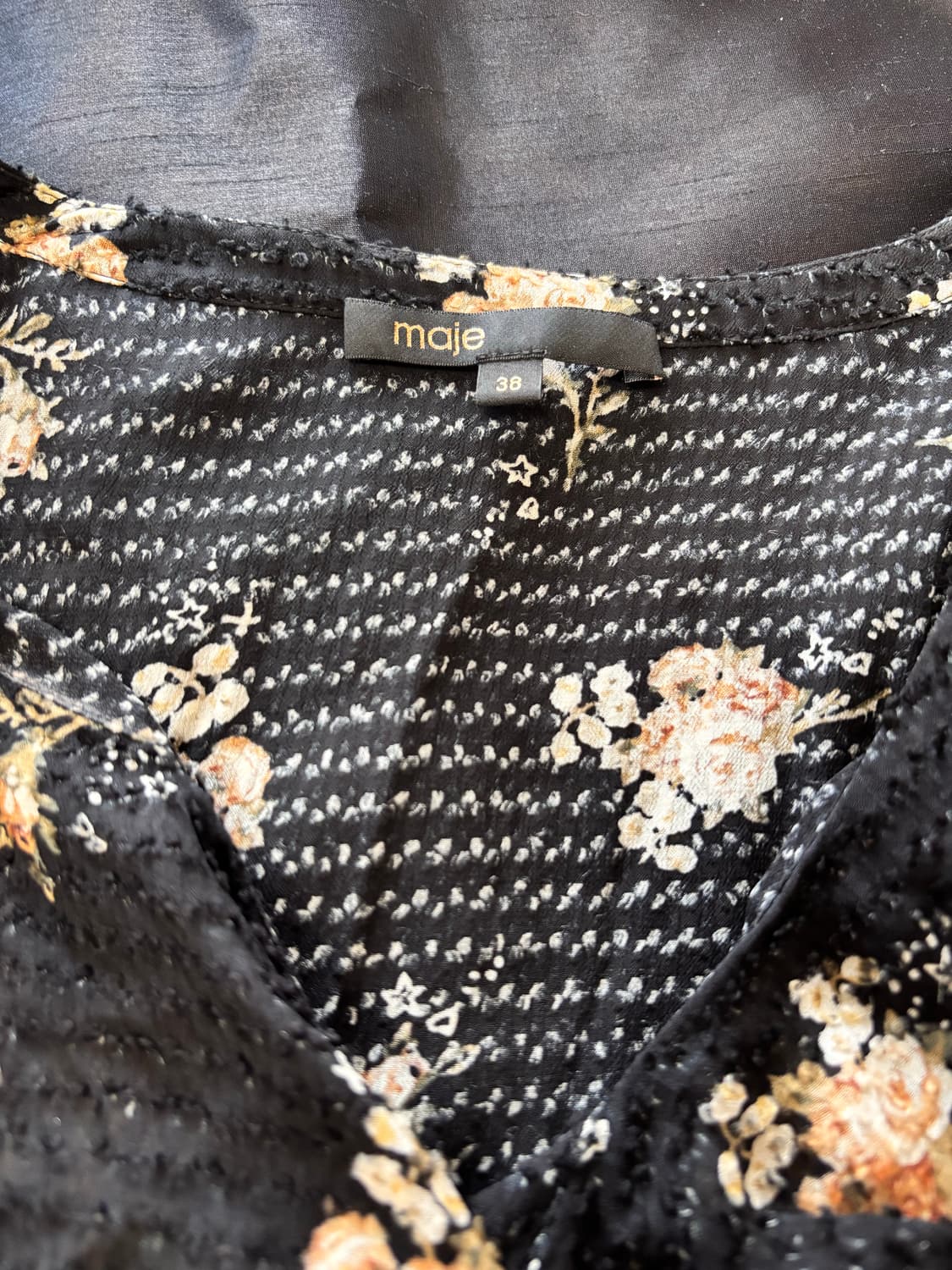 Maje 플라워 프린트 드레스 상품이미지3