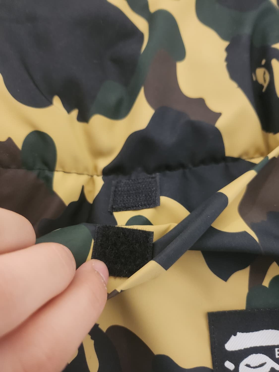 베이프 패딩 플리스 포켓 머플러 상품이미지5