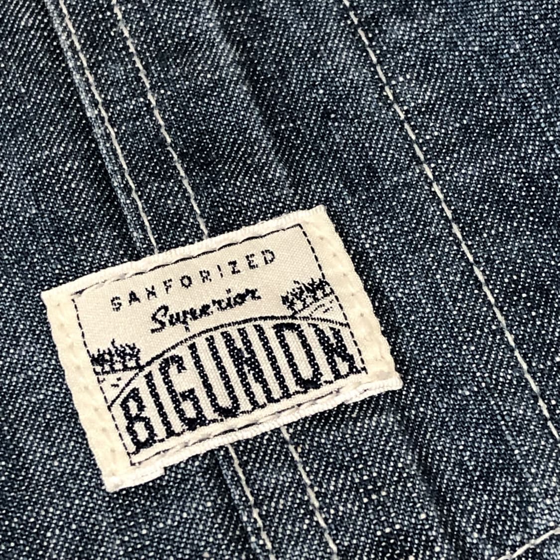 (M-L) 빅 유니온 BIG UNION 데님 워크 초어 자켓 상품이미지2