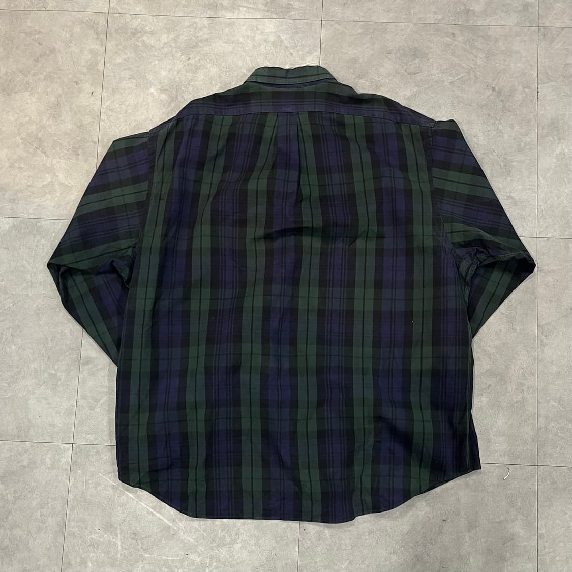 90s 폴로 빅셔츠 블랙와치 (115) 상품이미지3