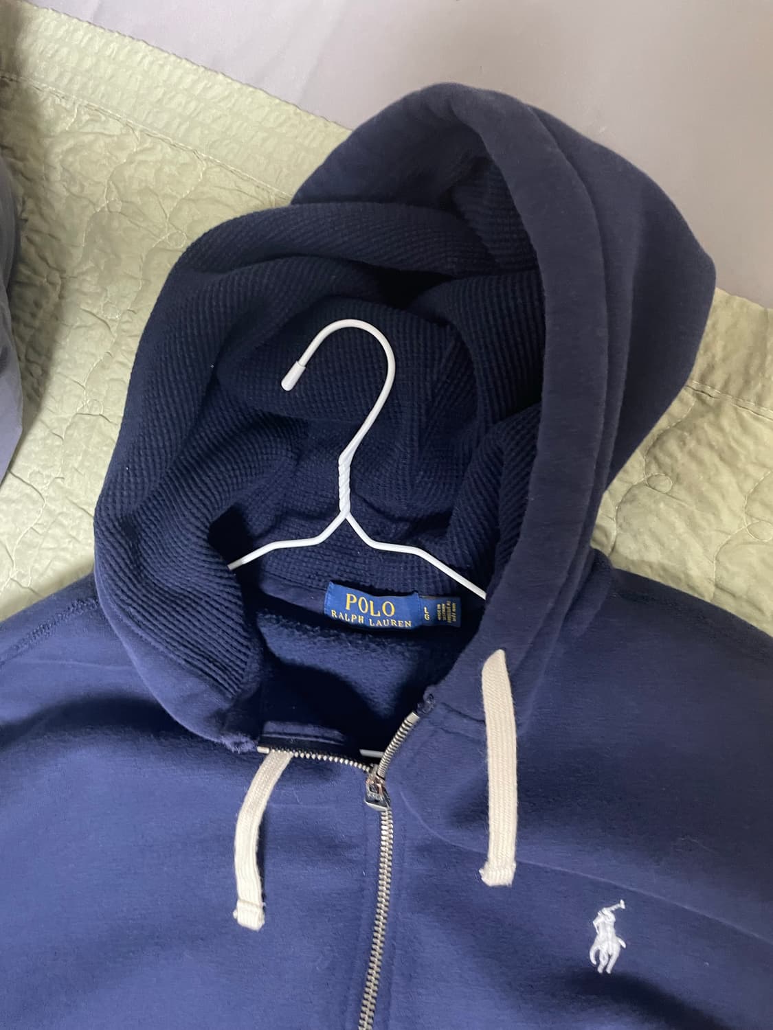 폴로 후드집업 L 상품이미지2