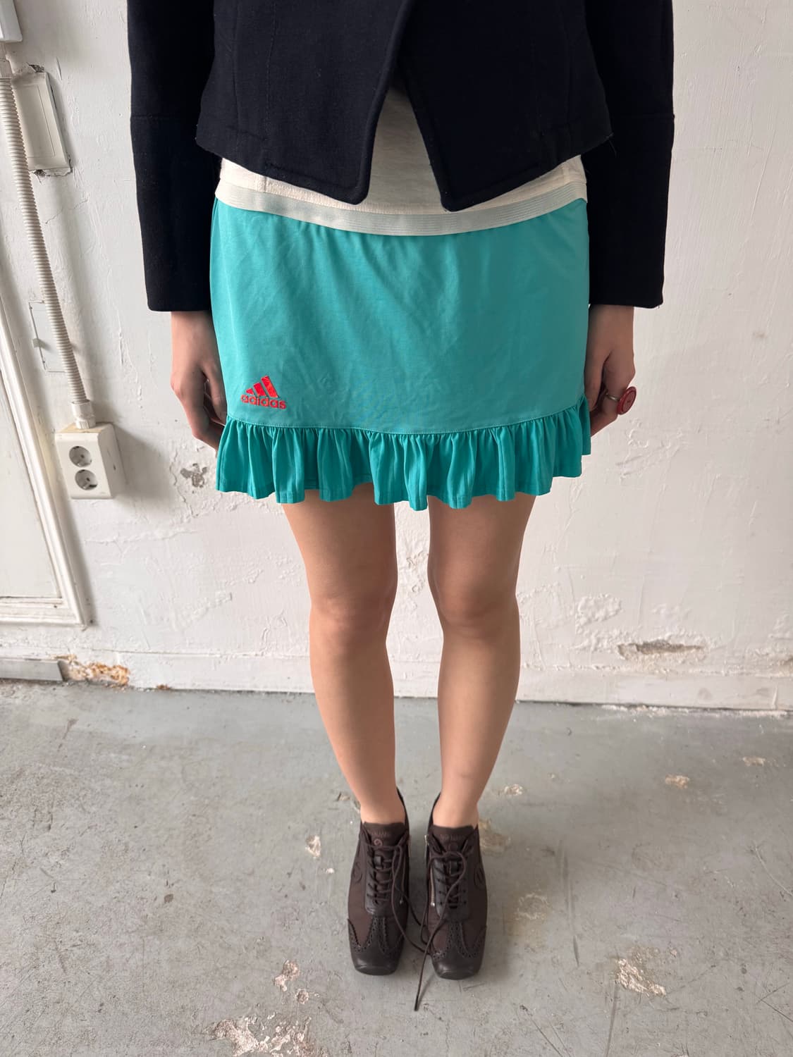 Adidas adizero mint pleats skirt 상품이미지1