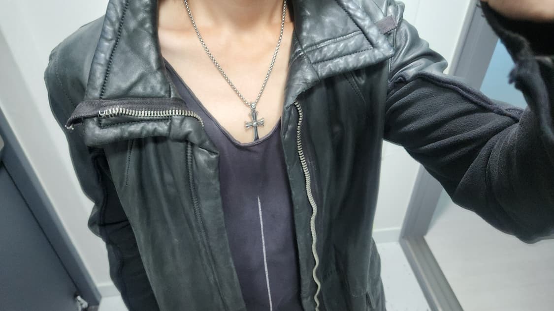 Rick Owens FW03 "TRUCKER" Leather 상품이미지2