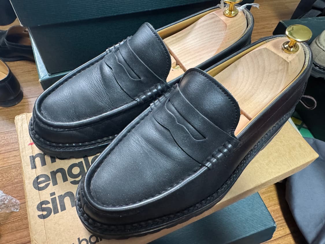 헤리티지 리갈 비브람 페니로퍼 블랙 255~260  상품이미지1