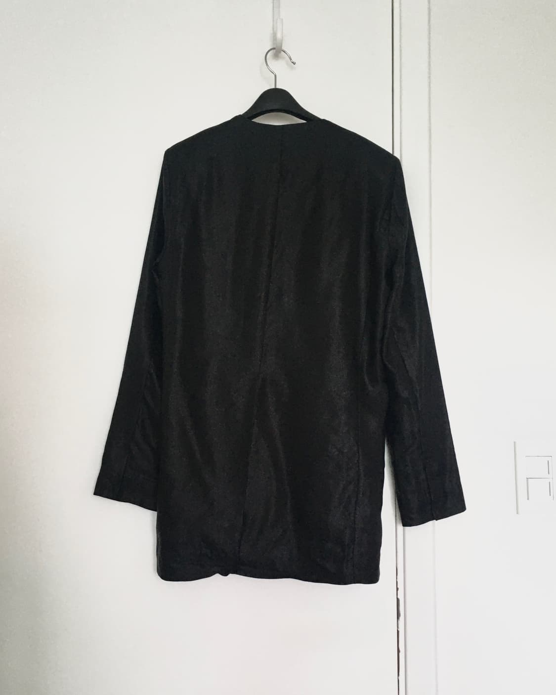 Helmut Lang linen-silk colla open blazer 상품이미지3