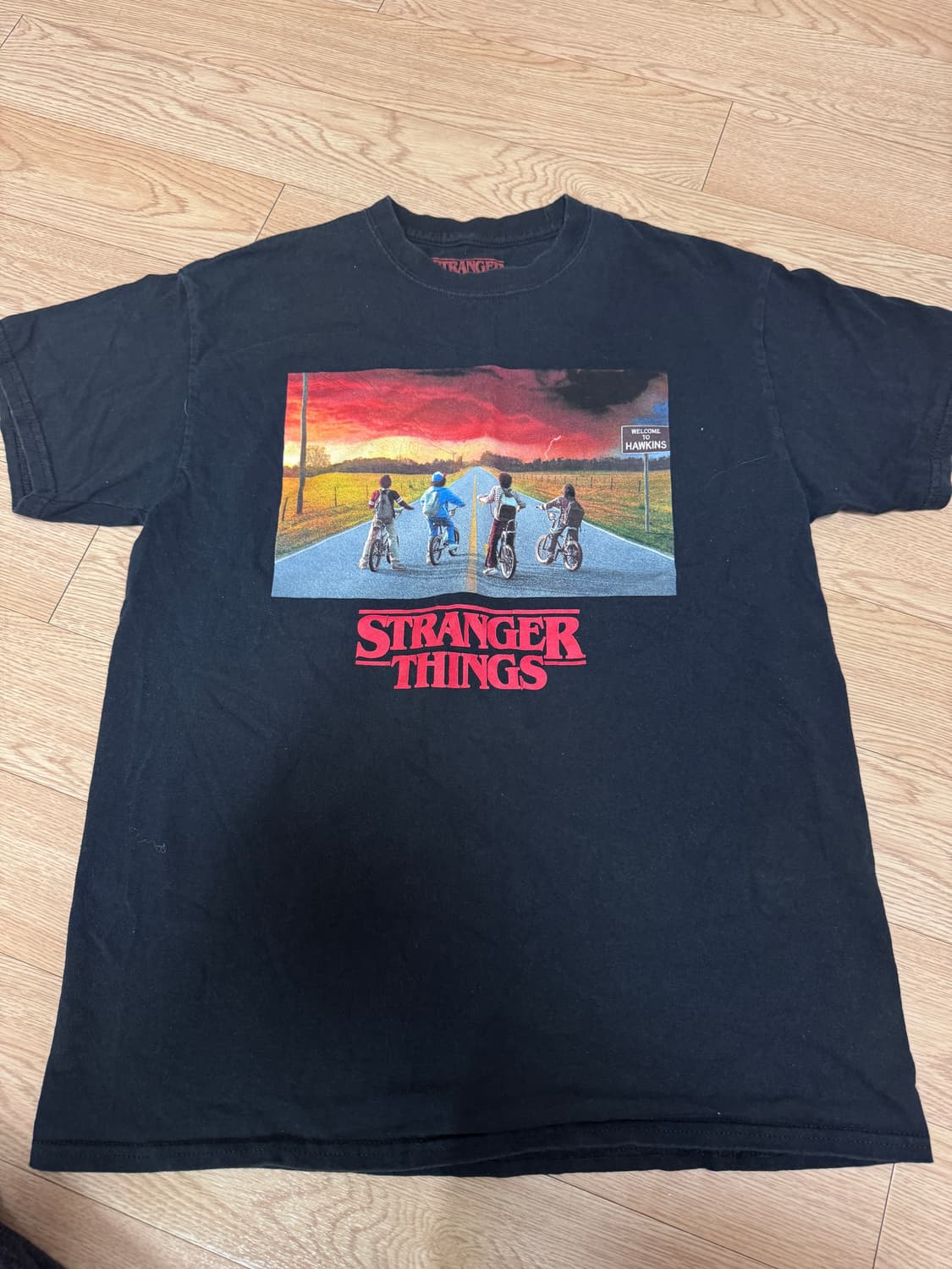 Stranger things 기묘한이야기 빈티지 티셔츠 상품이미지1
