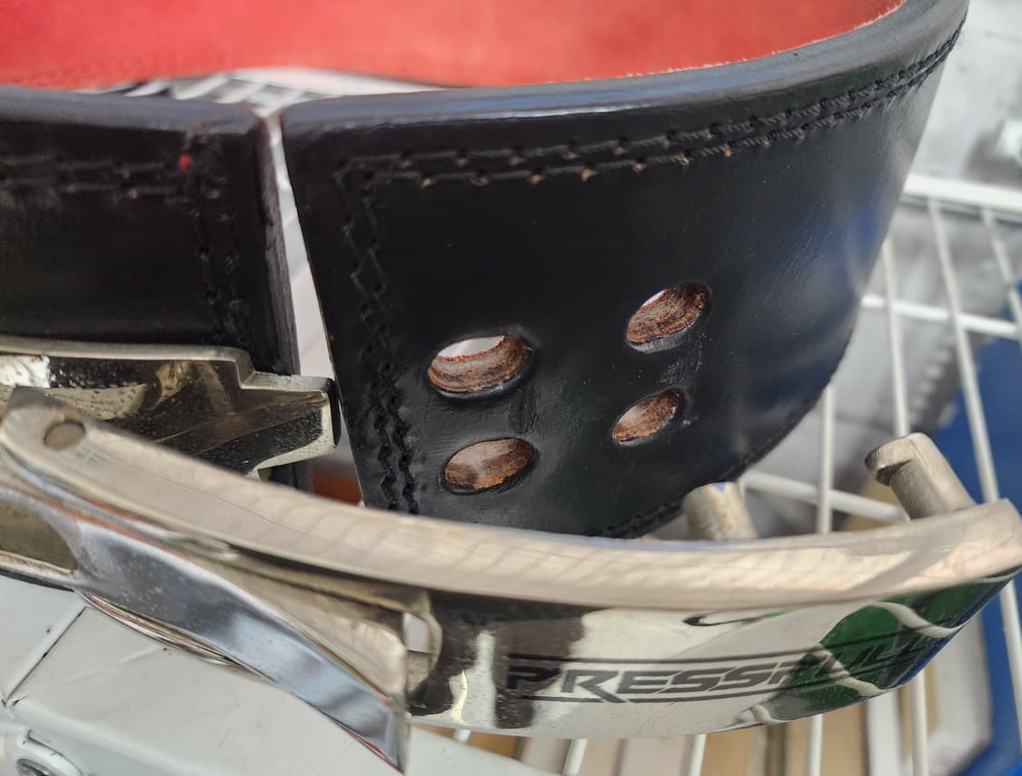 프레스풀 파워리프팅 10mm 4인치 레버벨트 YB29 상품이미지8