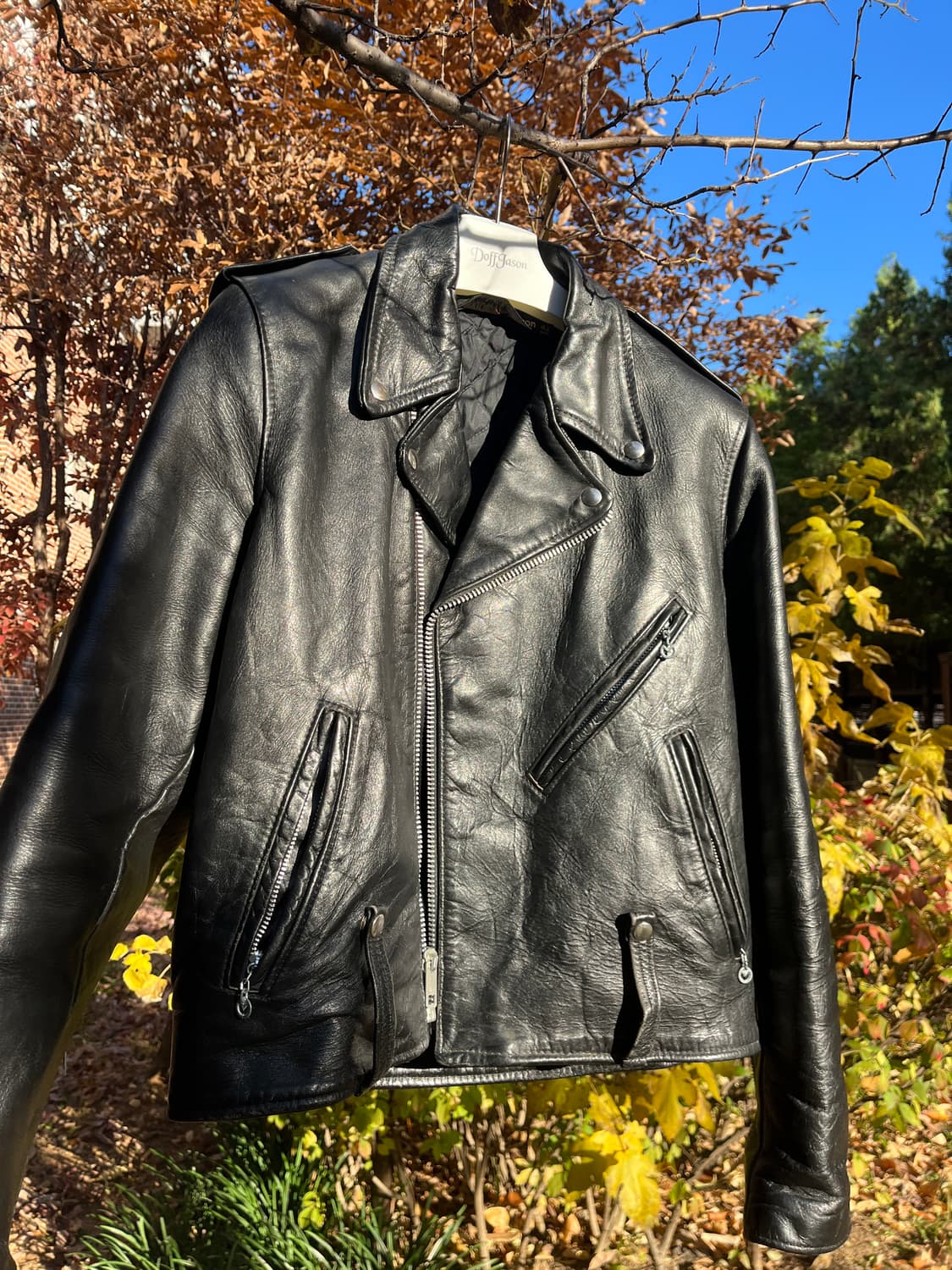 70s 빈티지 할리데이비슨 amf 레더 자켓 상품이미지1