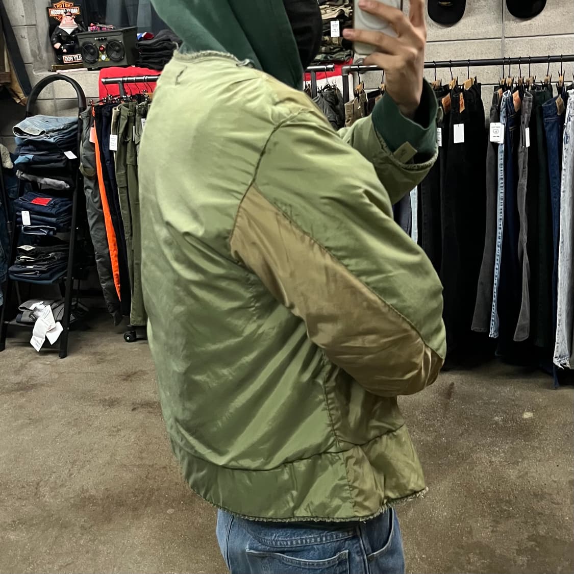 50s 오리지날 M-1951 필드자켓 라이너 (L) 상품이미지8