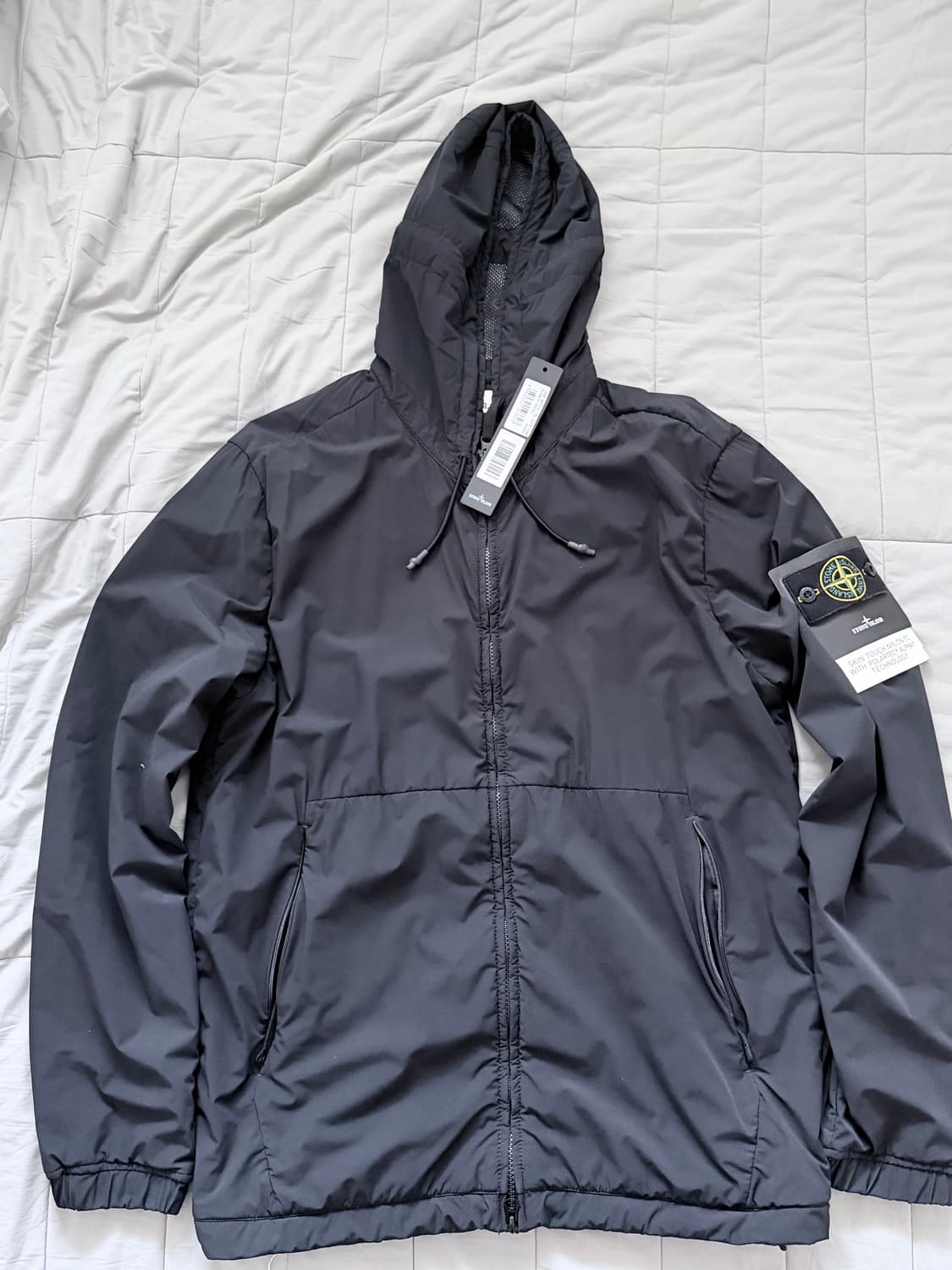 스톤아일랜드 스킨터치 나일론-TC 블랙 L 상품이미지1