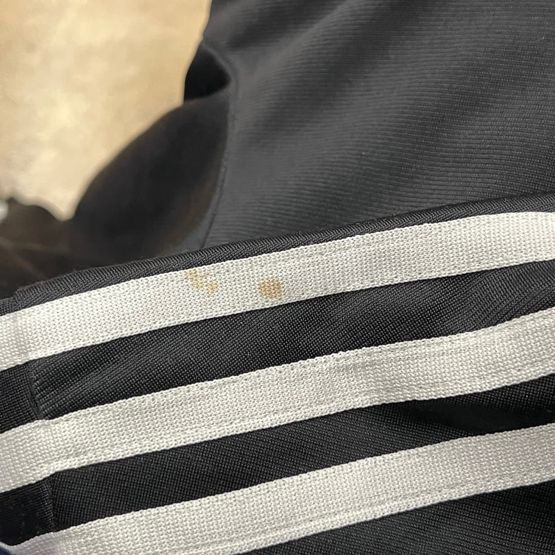 [정품/90] 아디다스 삼선 트랙탑 블랙 검흰 져지 b10 상품이미지8