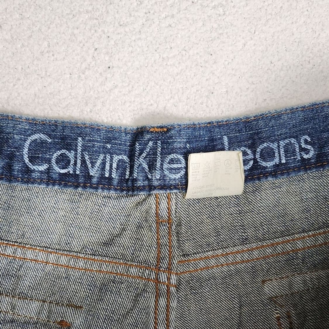 CALVIN KLEIN 부츠컷 데님 팬츠  40 상품이미지6