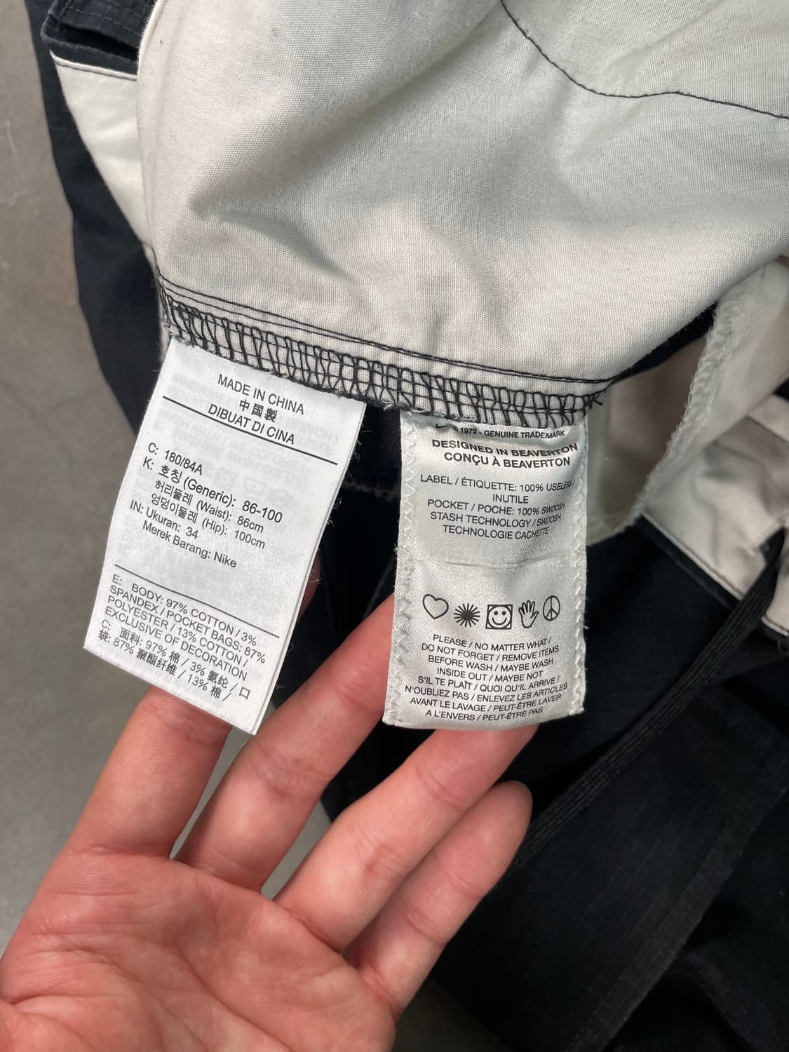 나이키 와이드 카고팬츠 상품이미지8