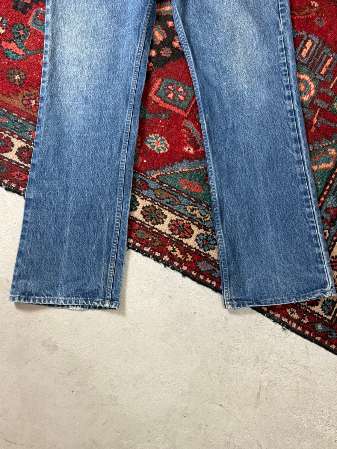 80's USA Made 빈티지 리바이스 517 오렌지탭 부츠컷 상품이미지7