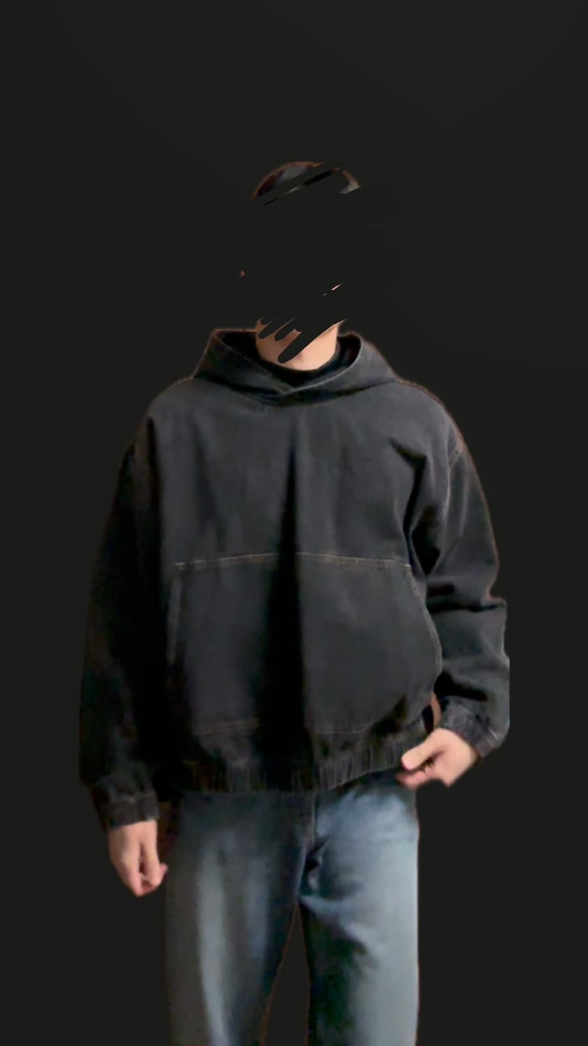 자라 데님후드 (실착사진 꼭 참고!!) 상품이미지5