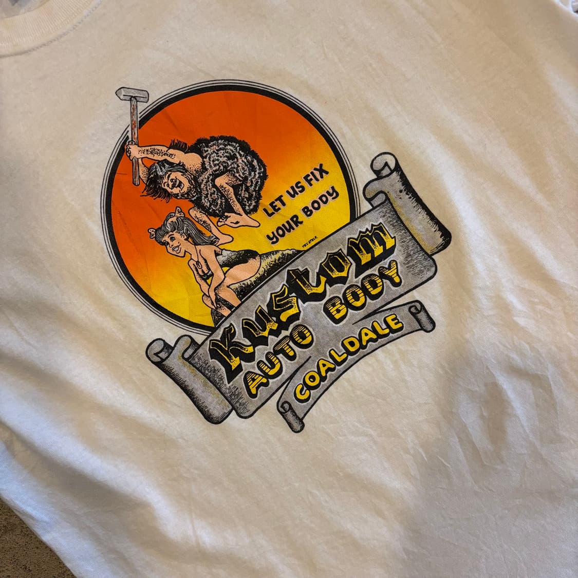 커스텀 오토 바디 티셔츠 상품이미지3