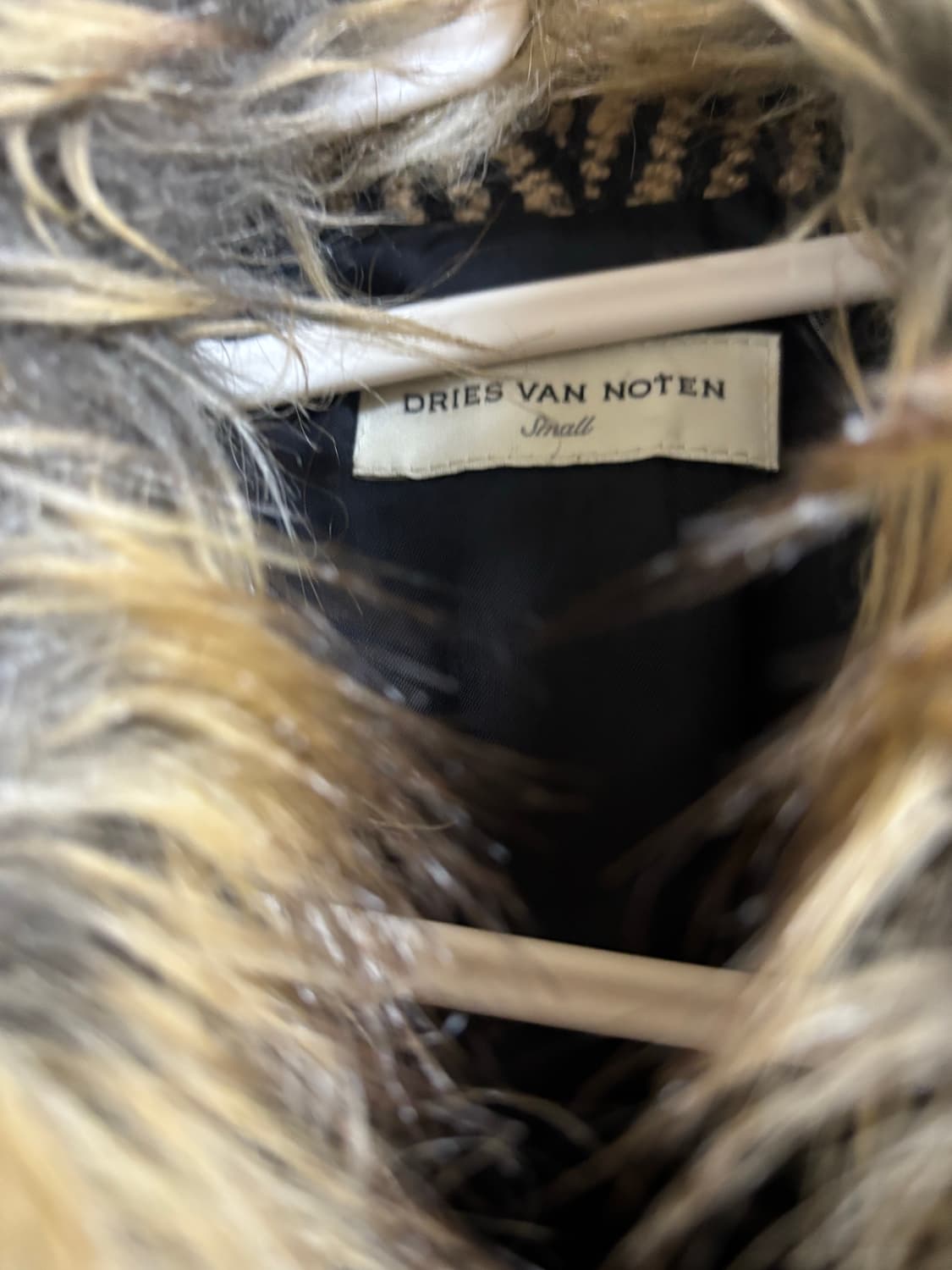 드리스 반 노튼 퍼자켓 상품이미지3