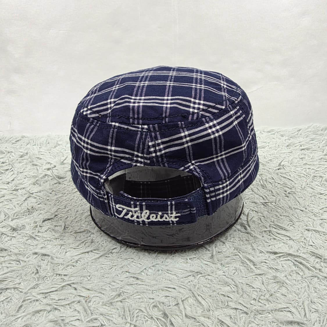 타이틀리스트 체크 워크 캡 네이비 상품이미지4