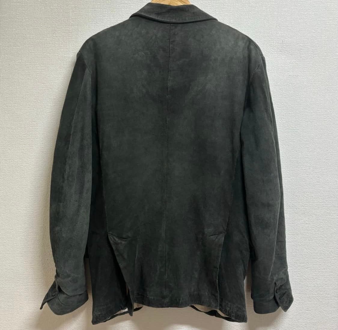 Paul harnden 폴 하든 샤모아 가죽 블레이저 상품이미지2