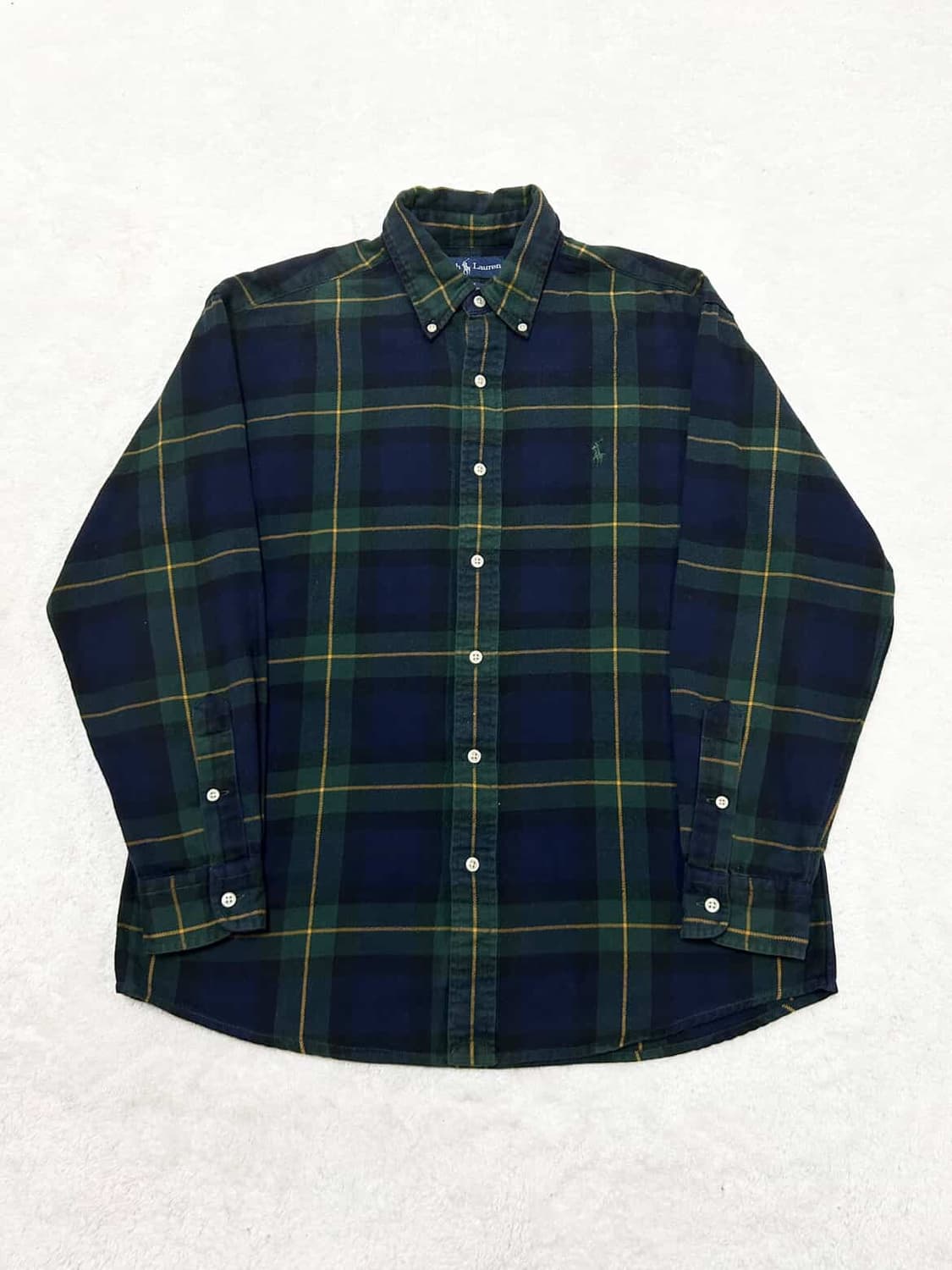 폴로 그린포니 체크셔츠 상품이미지6