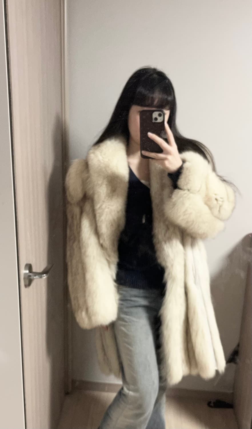 사가폭스 폭스퍼 여우퍼 리얼퍼 퍼코트 퍼자켓 상품이미지1