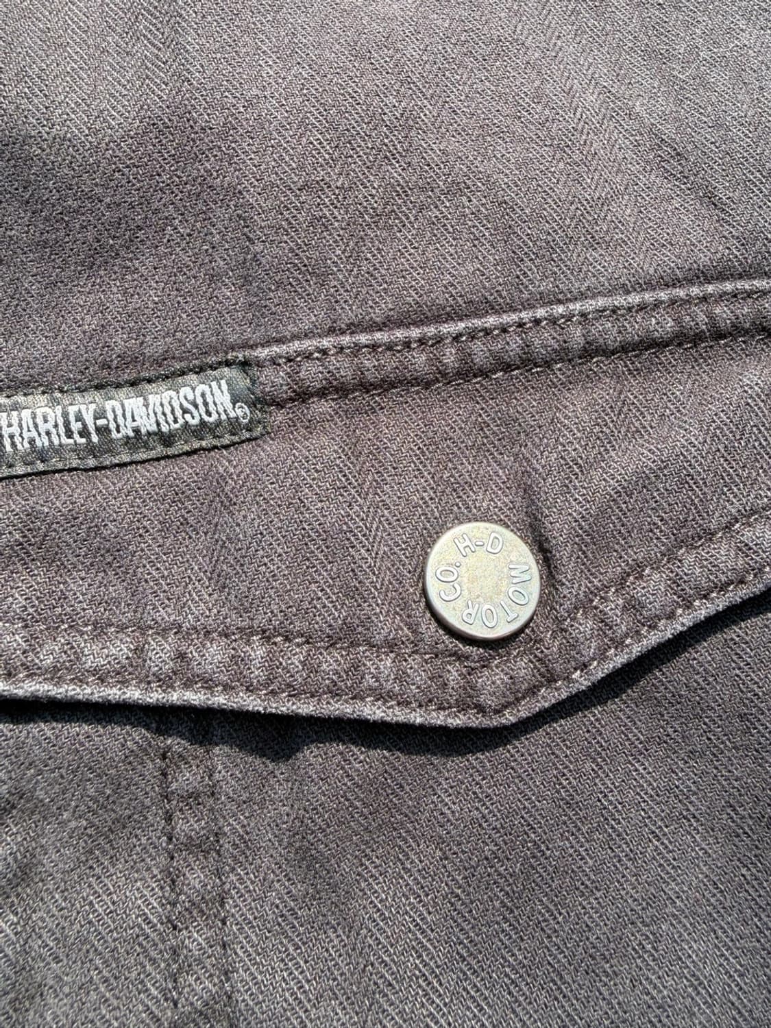 할리데이비슨 긴팔 셔츠 블랙 상품이미지8