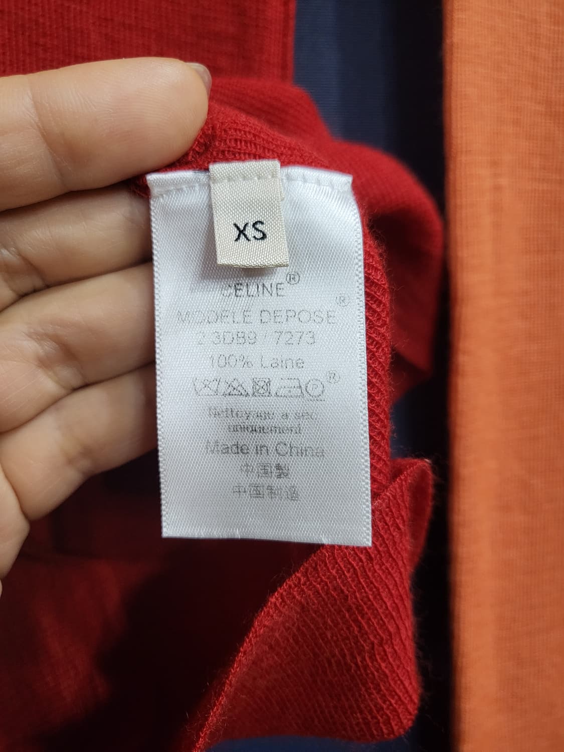 셀린느 얇은 울니트 상품이미지4