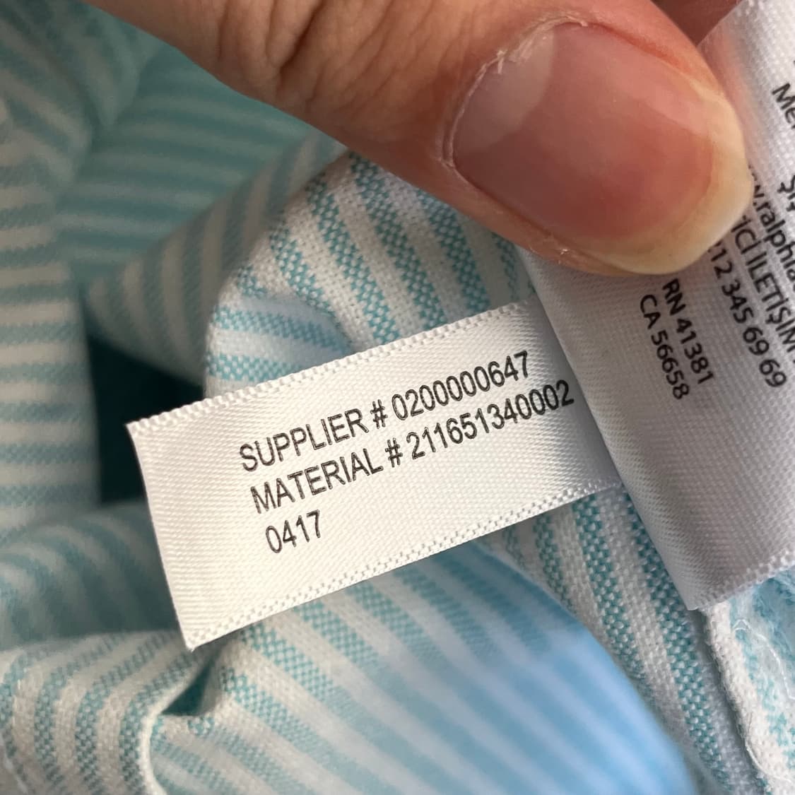 폴로랄프로렌 여성 옥스포드 셔츠 (XS) 상품이미지7