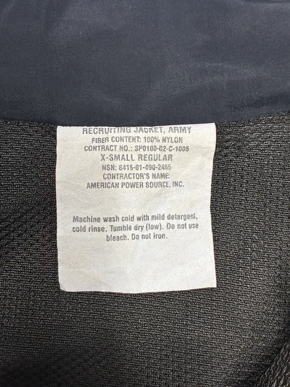 미군 리크루팅 자켓 (90-95) 상품이미지5