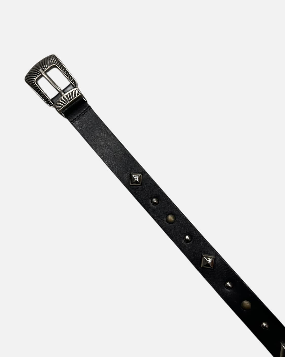 western stud leather belt 상품이미지3