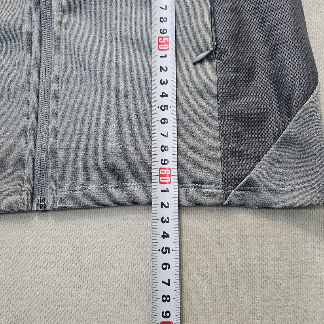 90 EXR여성 그레이 집업 자켓 0402Y 상품이미지6