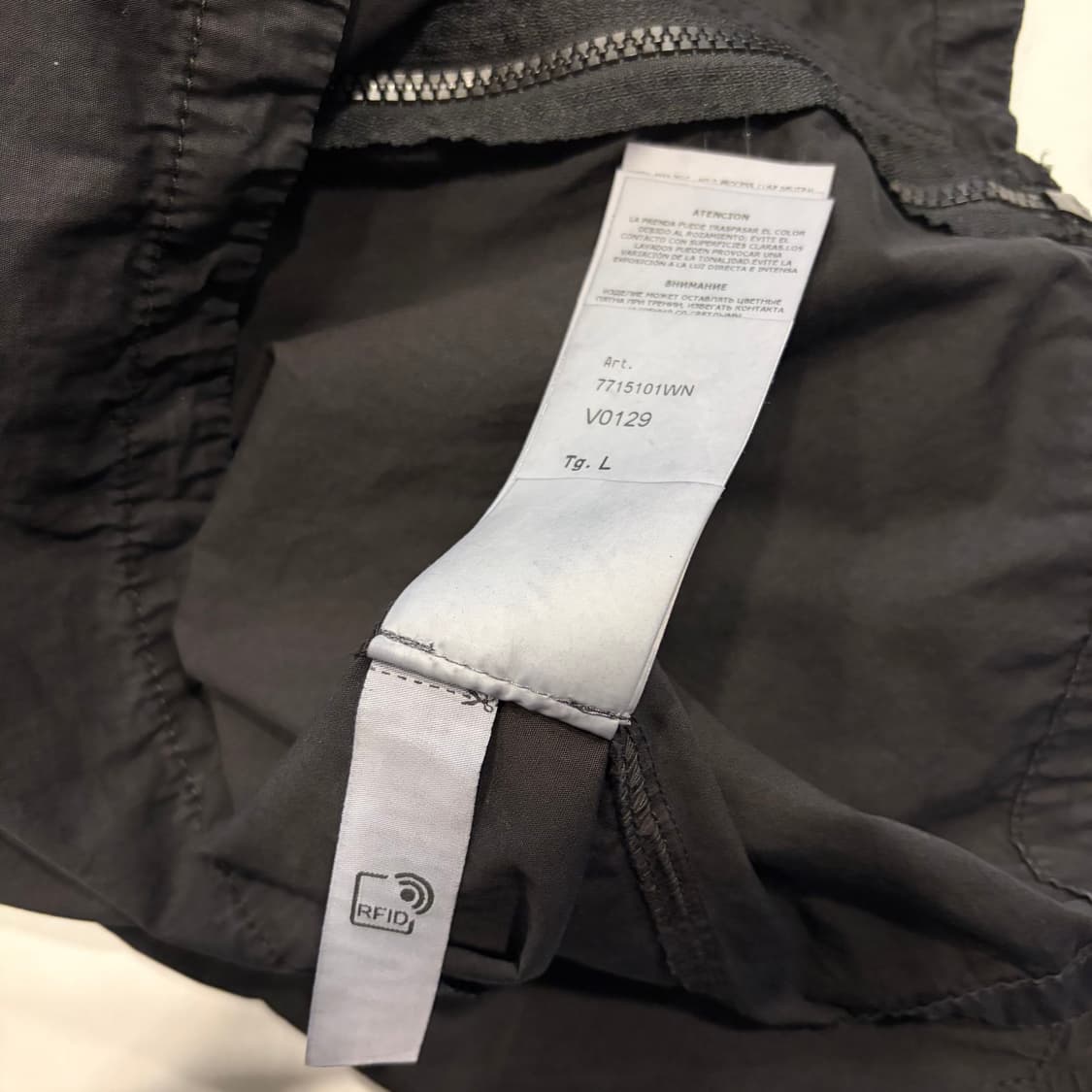 [L] 22FW 스톤아일랜드 코튼 캔버스 올드이펙트 오버셔츠 D60 상품이미지9