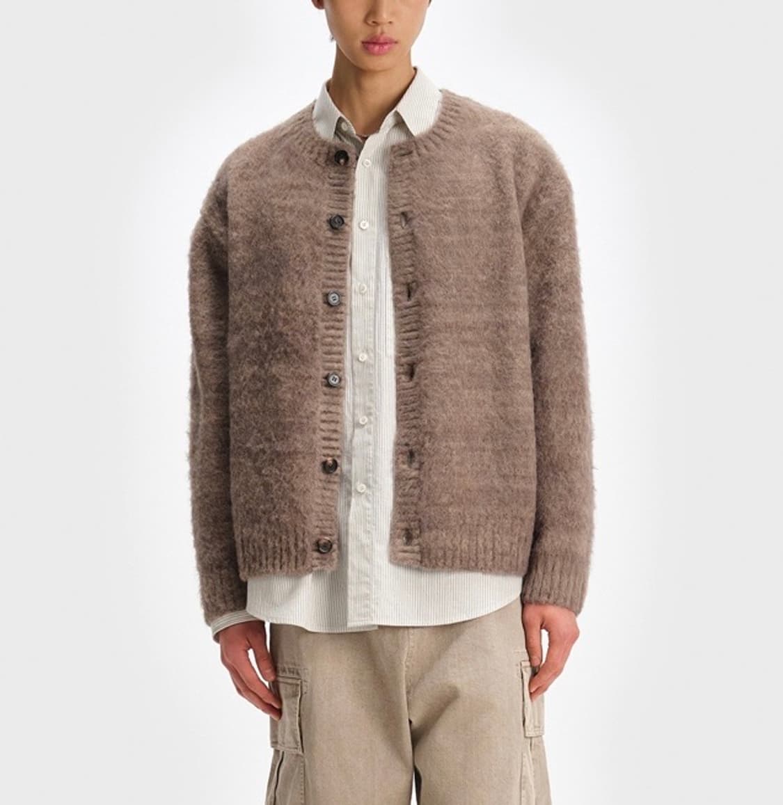 [95] 벨리에 브러쉬드 탐 가디건 24FW 상품이미지1