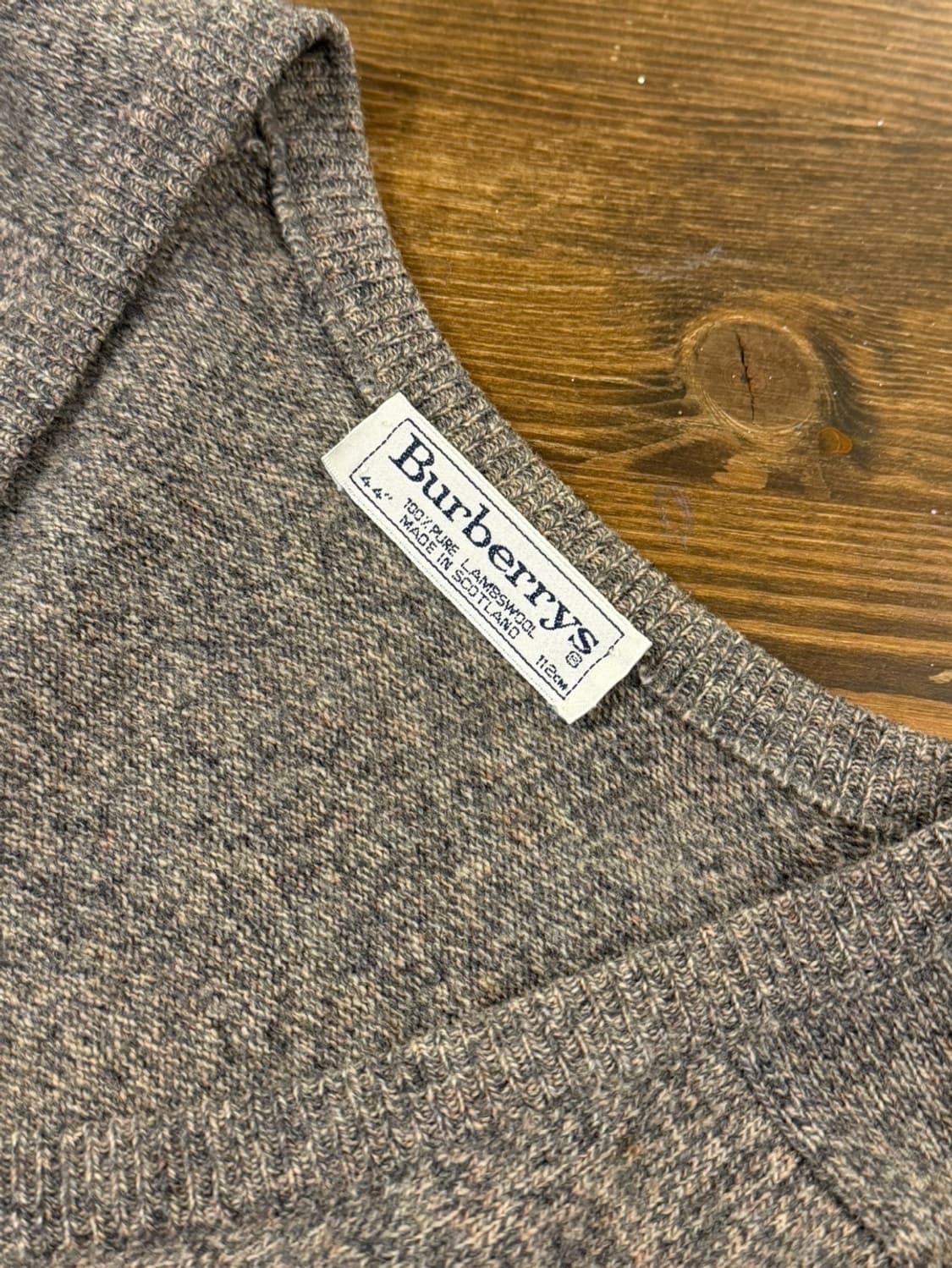 버버리 램스울 니트 남성105 상품이미지6