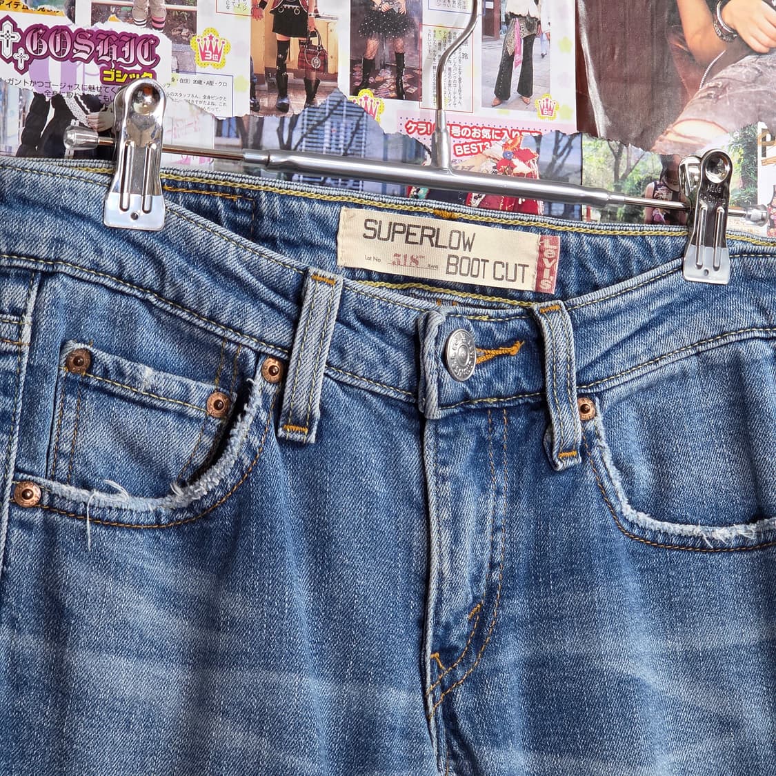 리바이스 518 로우라이즈 부츠컷 데님 상품이미지6