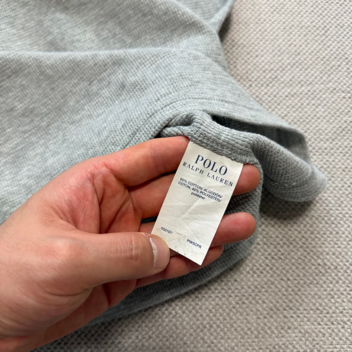 폴로 랄프로렌 와플 반팔 티셔츠 상품이미지3