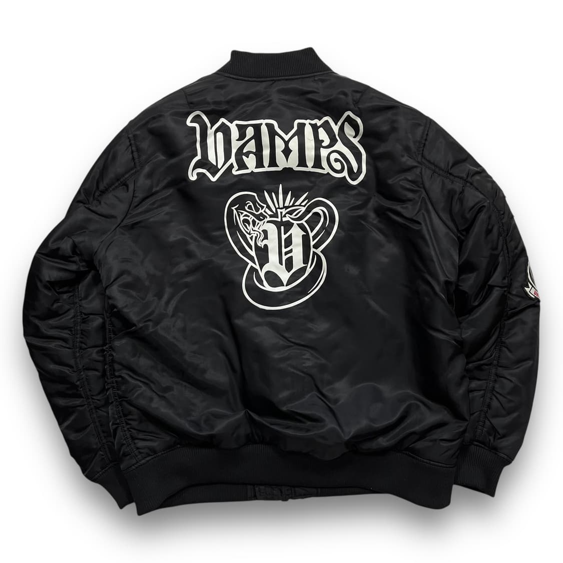 UNDERWORLD Skull Patch Bomber Jacket 상품이미지4