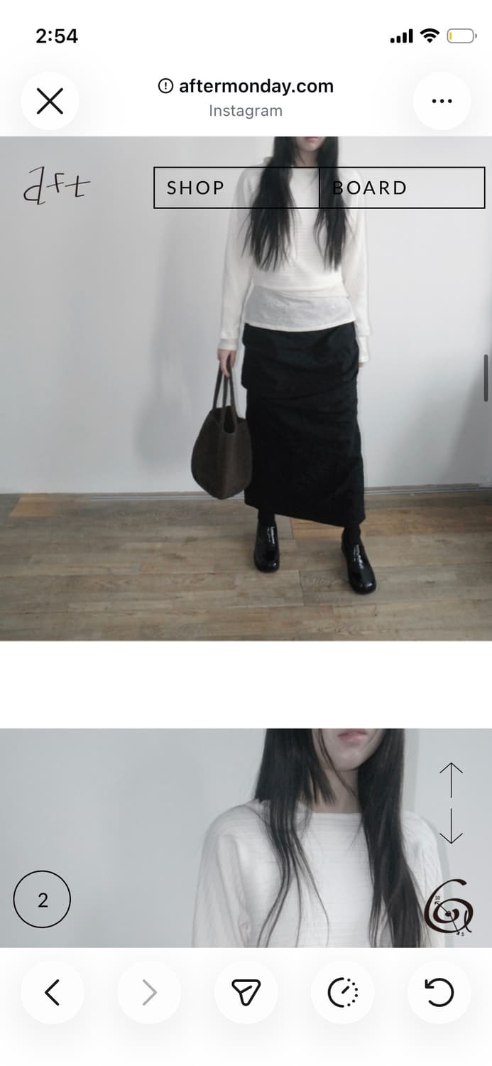 애프터먼데이 니트 상품이미지2