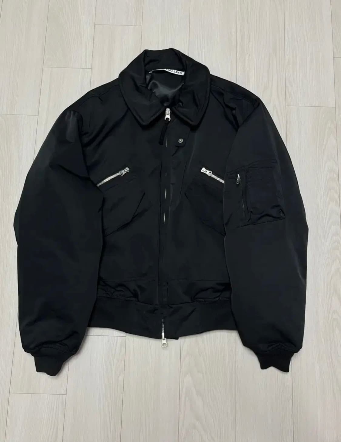 S) 감마갤러리 신슐레이트 MA-1 봄버 자켓 블랙 상품이미지2