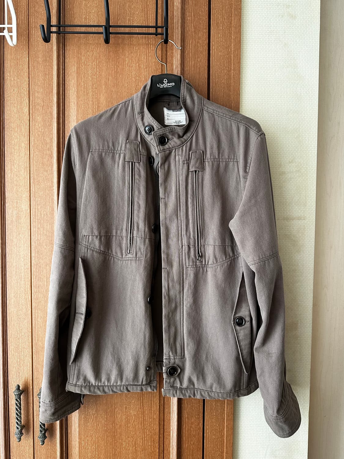 블루썬플라워 vintage fade high-neck jacket 상품이미지2