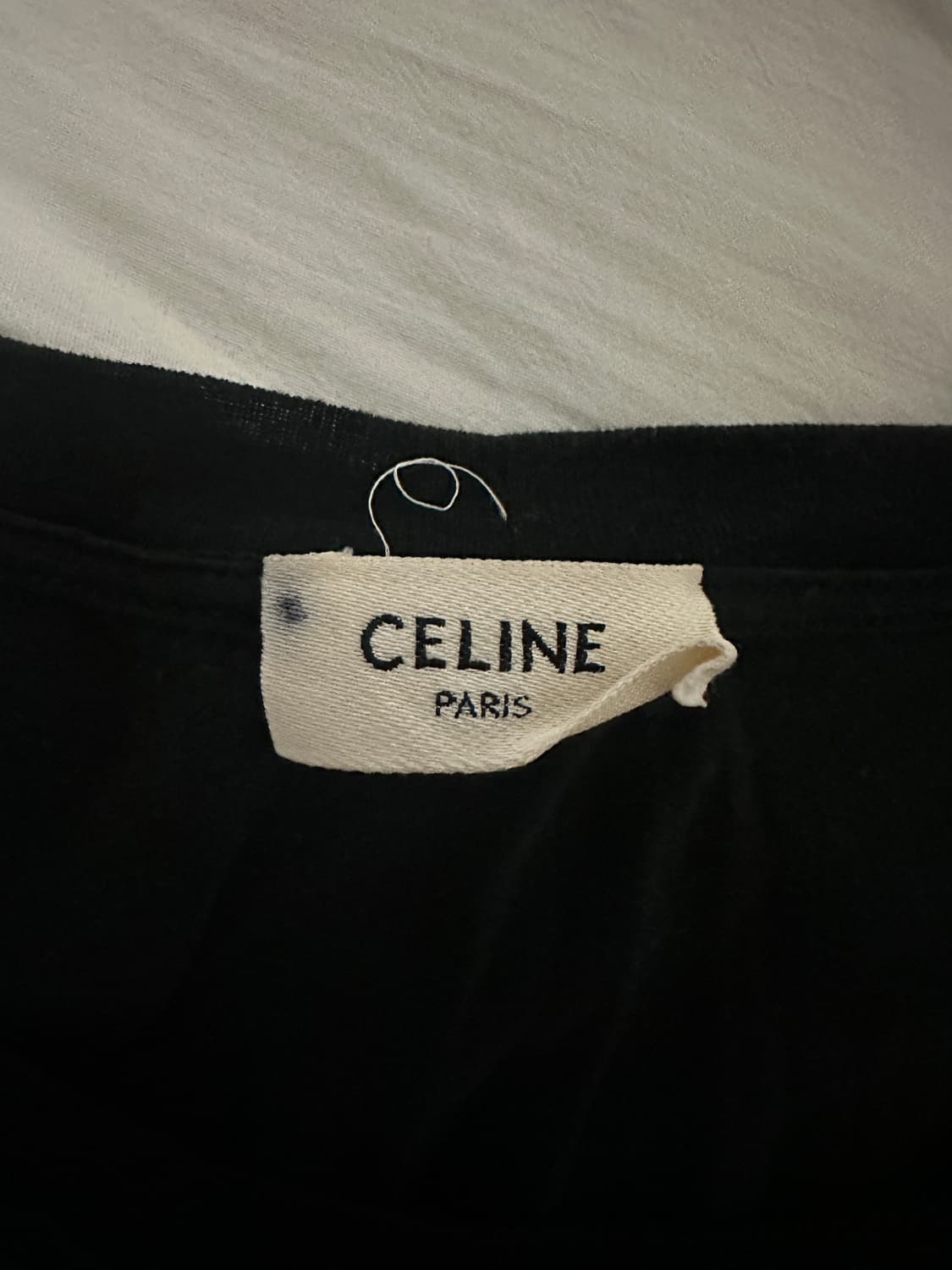 셀린느 티셔츠 블랙 s 상품이미지4