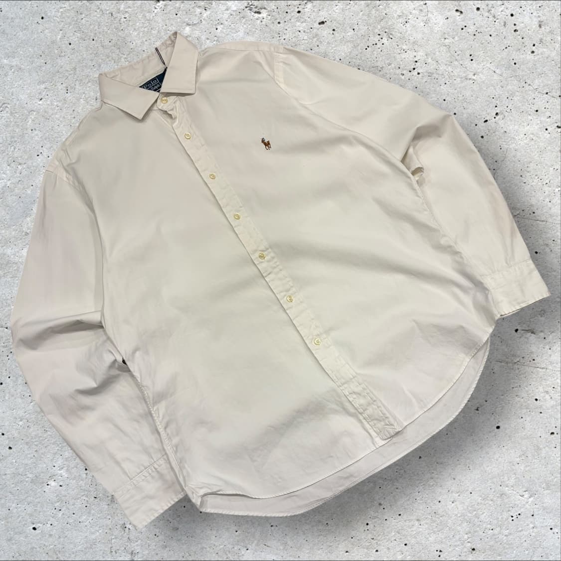 폴로 랄프로렌 화이트 긴팔 셔츠 C214 상품이미지1