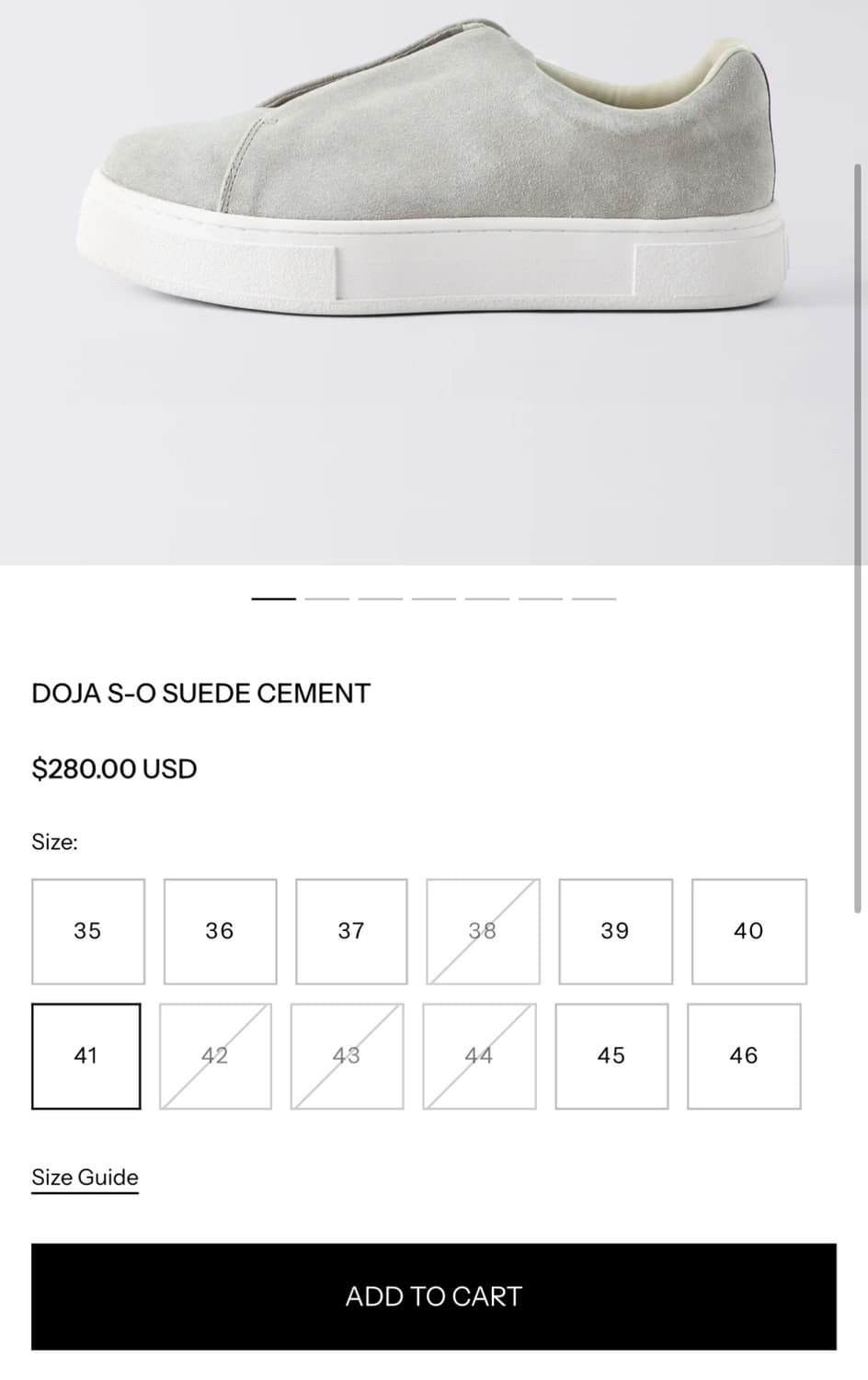 이티스 Eytys DOJA S-O 사이즈 280신발 상품이미지2