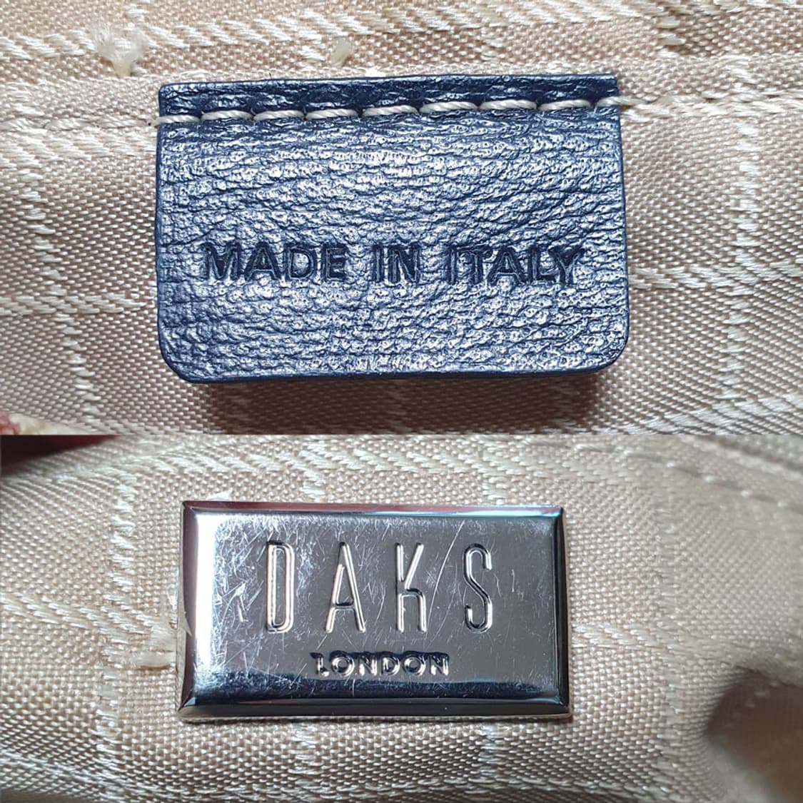 닥스 체크 토트백 중고 가방 은피아노 상품이미지3