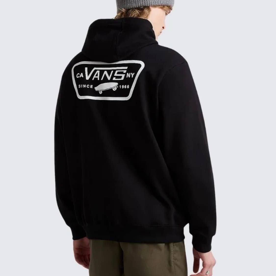 [L] Vans 반스 올드스쿨 블랙 후드티 상품이미지2